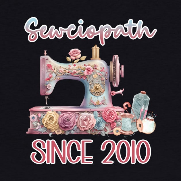 Funny Sew Tee Sewciopath Tee Sewing Lover Top Quilter Gift copy by ttao4164